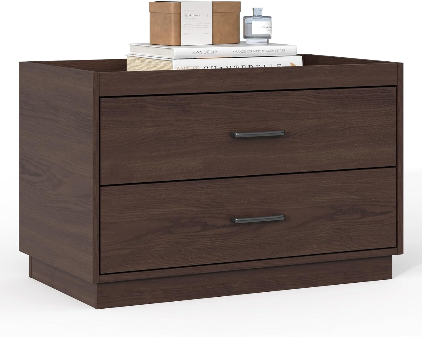 Stackable Storage Drawers, 28" Wide Storage Bins with 2 Drawers for Closet Organizers