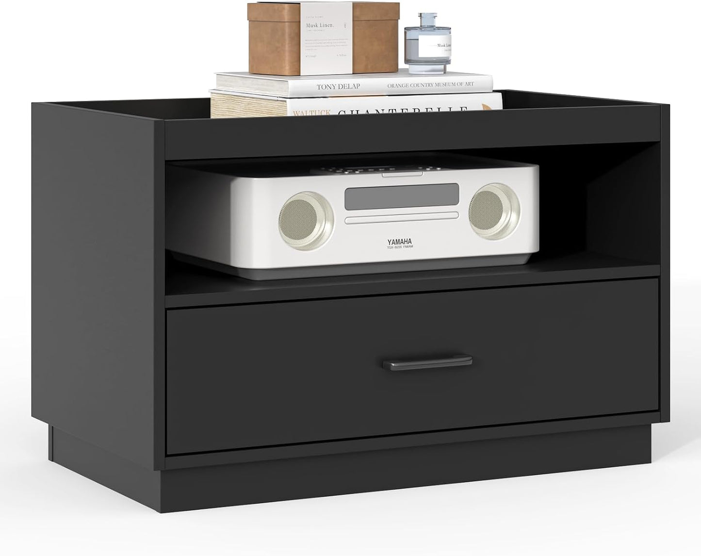 Stackable Storage Drawers,28" Wide Storage Bins w/ Drawers and Compartment for Closet Organizers