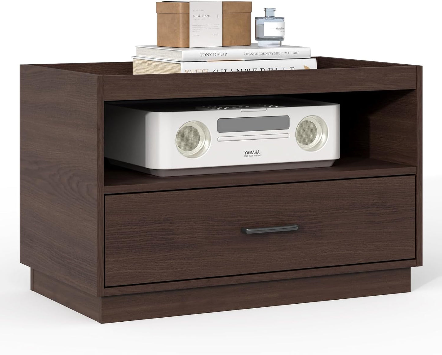 Stackable Storage Drawers,28" Wide Storage Bins w/ Drawers and Compartment for Closet Organizers