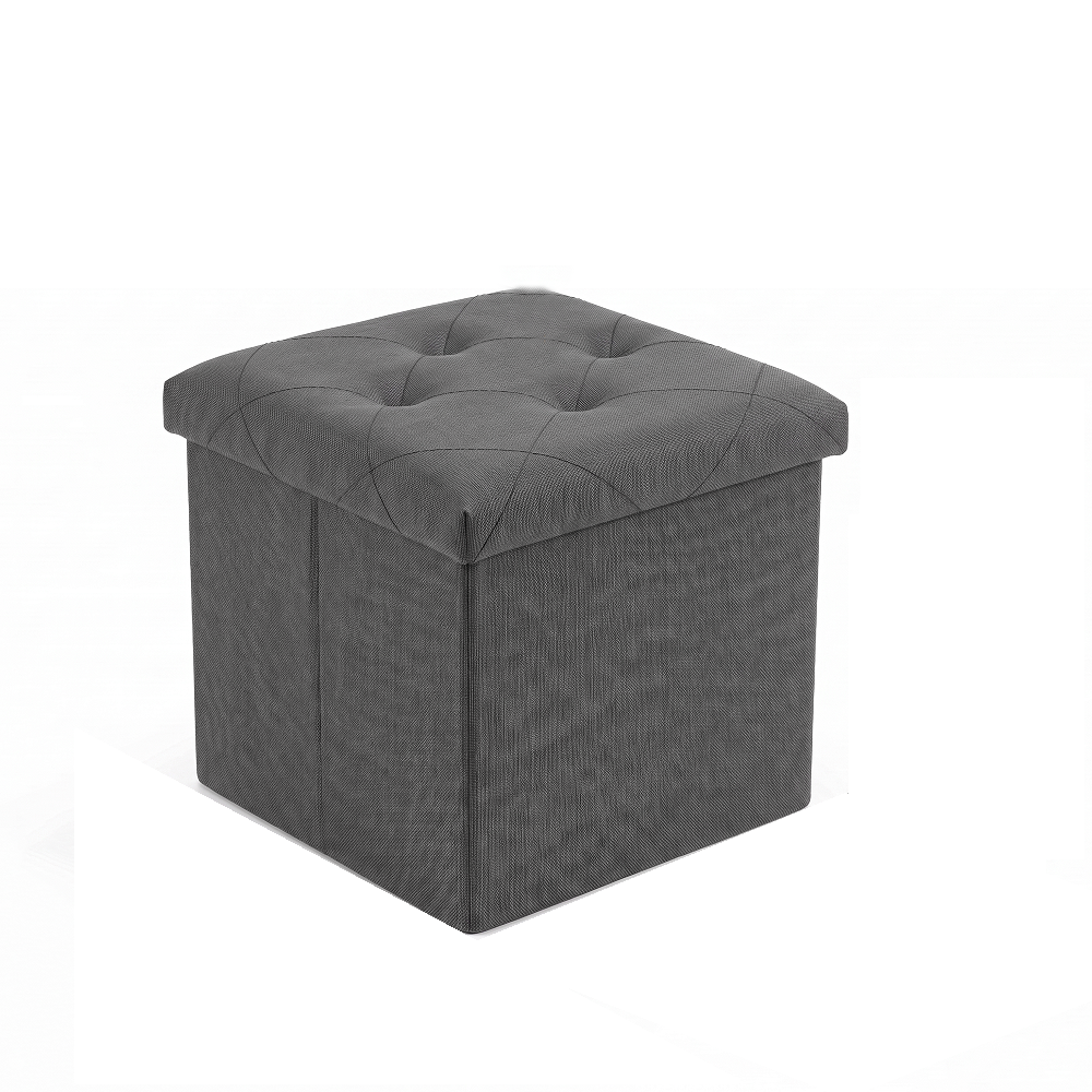 SOLACE FURNITURE Storage Ottoman, Foot Rest for Living Room, Entryway