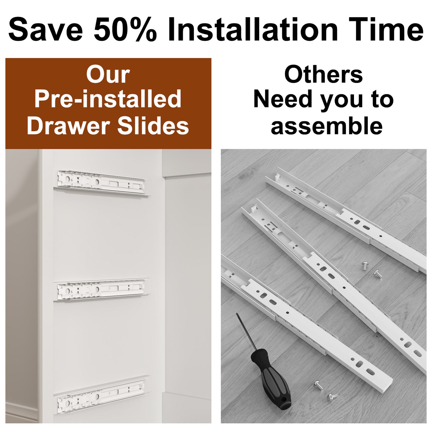 3 Drawer Chest Dressers with Charging Station for for Bedroom Living Room